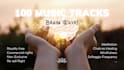 provide 100 music meditation, solfeggio, healing, mindfulness