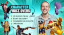 record character voice overs for video games and animation