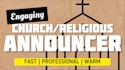 record a female voice over for church, ministry or prayers