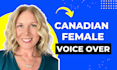 record a female english voice over for your commercial