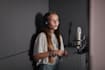 record real kids singing in english or spanish