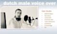 be your dutch nederlandse male video voice over