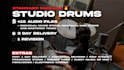 be your professional drummer to record HQ acoustic drums