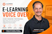 record a professional elearning voice over for courses and training
