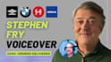 record a stephen fry style voice over