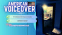 record a professional american english female voice over