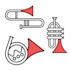 record virtual midi flute, clarinet, sax, horn, trumpet, trombone