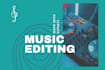 do editing, noise reduction, repair, enhance, fix, clean up your audio file