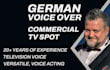 be your professional german male voice