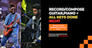 record or compose keyboard,guitar or piano for any project