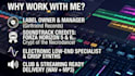 mix and master synthwave, techno, or electronic music