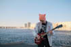record electric or acoustic guitar to your song
