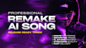remake your demo ai song with human sound production
