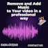 remove background music from your audio or video in 24 hours