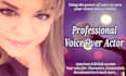 be your professional voice over actor