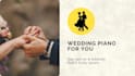 record a custom wedding piano entrance for your ceremony