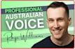 record your professional corporate australian voice over