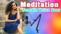 record a professional female voice over 24 hours or less