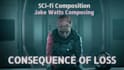 create a alien intense sad or ambient sci fi space music