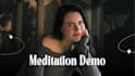 record a calming meditation voice over for your video or app