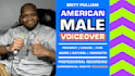 record a friendly american male voice over
