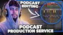 produce podcast audio editing, edit and mix your podcast