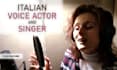 record professional and versatile female voice in italian