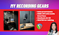 record an english voice over with thai accent