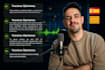 record a professional spanish or catalan voice over for ads, video or coorporate