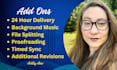 record a professional american female voiceover in english