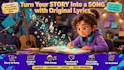 turn your story into a catchy song with original lyrics