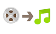 convert any videos to audio,mp4 to mp3 etc