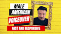 record an american male voice over