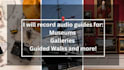 record a professional british museum audio guide voice over