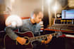 record acoustic guitars for your song