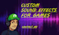 create custom sounds for your game, animation, video