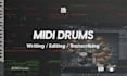 create realistic midi drums track for rock, pop punk track