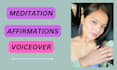 record a meditation, relaxation or affirmation voiceover