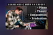 teach you piano, theory, harmony, composition