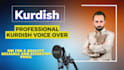 professional kurdish male voice over