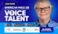 record a natural, conversational male voice over