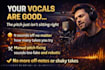 tune, mix, and master your song for a professional sound