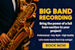 record a big band professionally