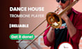 record dance house funky trombone lines