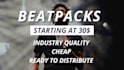 produce a high quality, industry standart beatpack