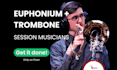 record pro euphonium and trombone tracks