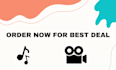 remove background noise or music from your audio or video