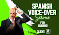 do professional voice over dubbing in spanish