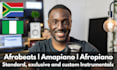 make afrobeats, amapiano and afropiano beats
