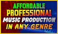 produce custom drill, rap, phonk beat music for you